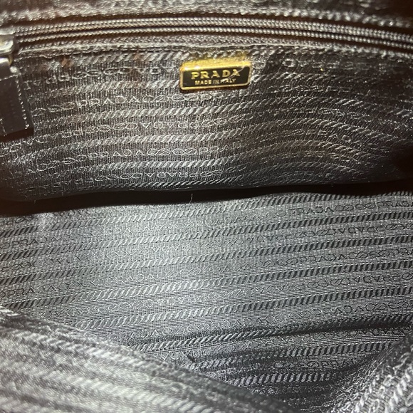 Prada Black Tessito Sport Nylon Bag. Prada Lock & Clochette. - Picture 10 of 10